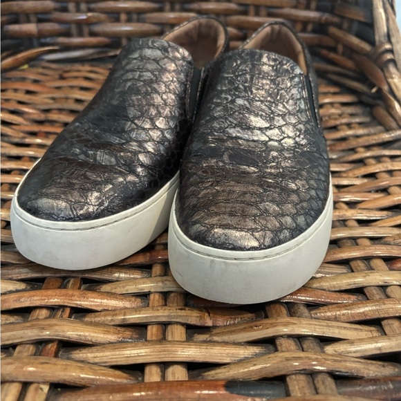 Frye Metallic Slip-On Sneakers in size 8. Great condition inside and out! - Picture 3 of 13